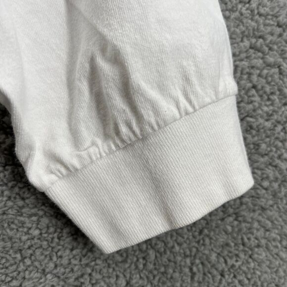 VTG Harley Davidson 'Loyal to One' Green Bay, WI Single Stitch LS White T Shirt - Picture 14 of 15